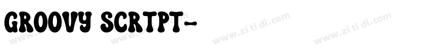 groovy scrtpt字体转换